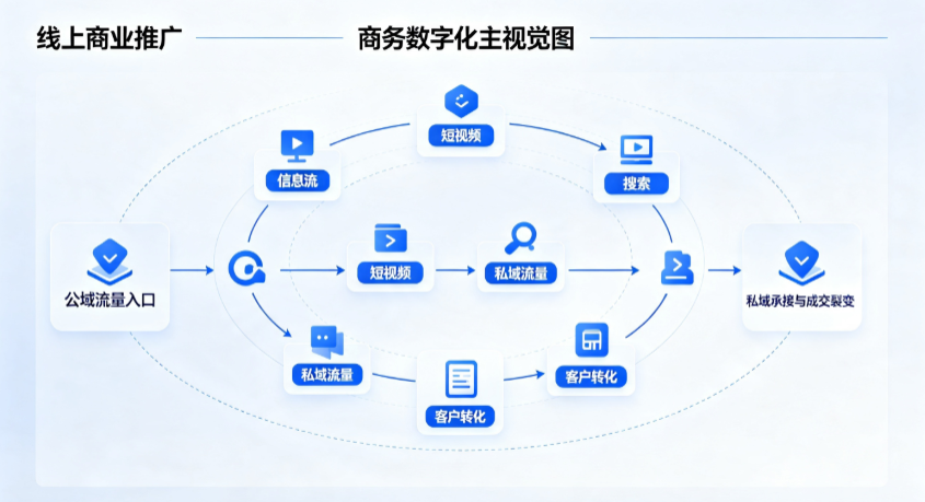 茂南区线上商业推广怎么做？全域流量闭环搭建与低成本转化实战指南
